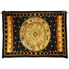 Ethnic Black Tapestry Astrology Print Wall Décor Table Runner Bed
