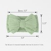 BEWDIO Handmade Baby Headbands Soft Stretchy Nylon Hairbands with Bows