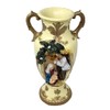 Ornate Nativity Scene Vase | Handcrafted Ceramic Decorative Vase with
