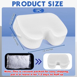 Tinideya Hot Tub Booster Seat for Adults Portable Hot Tub Seat Washable 4D Air Mesh Weighted Hot Tub Pillow with Powerful Non Slip Suction Cups for Bathtub Spa Indoor Outdoor (1 Pcs)