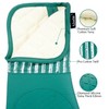Alselo Silicone Oven Mitts Heat Resistant 932℉ with Waterproof &
