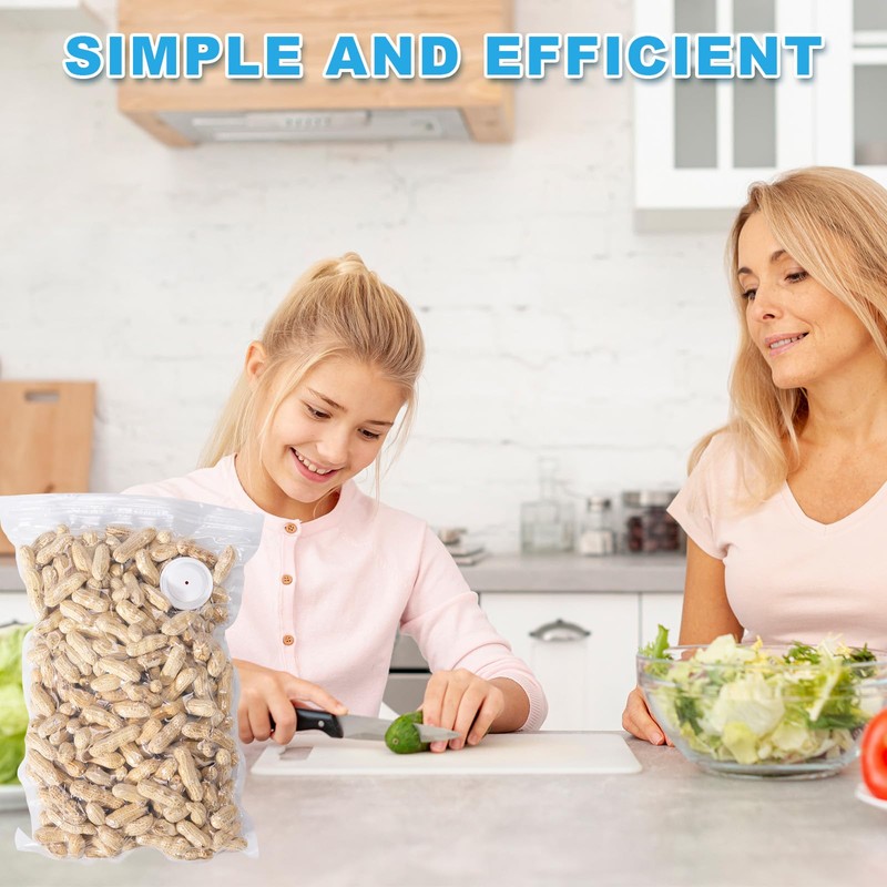 Vacuum Sealer Bags -20pcs, Suitable for handheld Vacuum Sealer