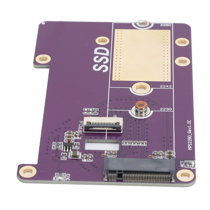 PCIe to M.2 NVMe SSD Expansion Board Support Gen3 SSD
