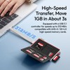 ULANZI DC01 Memory Card Case & USB-C Reader, 4 SD