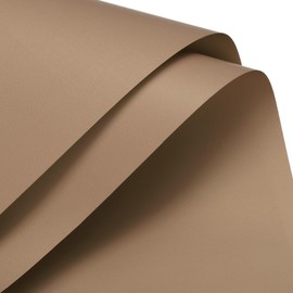 sourcing map 20 Pcs Flower Wrapping Paper 22.8x22.8 Inch Waterproof Florists Wrapping Paper for Florist Bouquet Supplies, DIY Crafts, Gift/Gift Box Packaging Brown