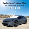 Windshield Sun Shade Custom Fit for Toyota Prius 2023-2024, Upgraded