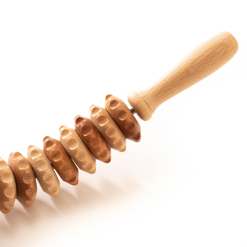 tuuli Wooden Massager Dog Cow Horse Massage Brush Pet Massage