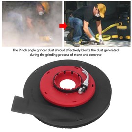 9 Inch Angle Grinder Dust Shroud, Universal Surface Grinding Dust Shroud for Hand Angle Grinder, Power Surface Grinding Dust Shroud for Stone Concrete Grinding 230mm Grinding Wheel