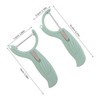 NOLITOY 3Pcs Stainless Steel Vegetable Peeler Lightweight Rotating Peeling Tool