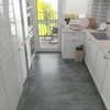 VEELIKE 4 Pack Grey Concrete Peel and Stick 12''x12'' Vinyl