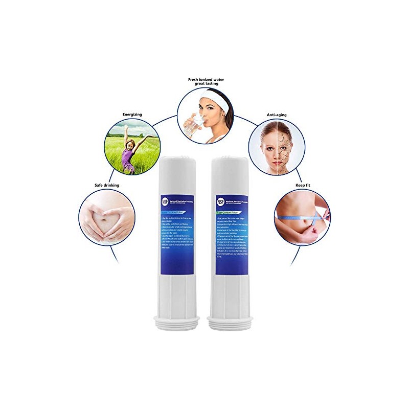 Replacement Internal Active Carbon Filter for PH2.5~11.2 Alkaline Water Ionizer