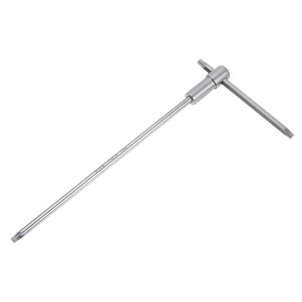 sourcing map T25 Sliding T-Handle Torx Star Wrench for Fast