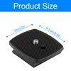 Tabanzhe Tripod Quick Release Plate - Sturdy Camera Accessories Easy