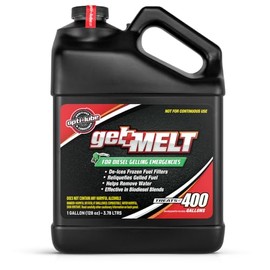 Opti-Lube Gel Melt Diesel Fuel Additive for Emergency Use: 1 Gallon (128oz) Treats up to 400 Gallons of Diesel Fuel