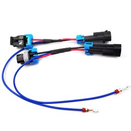 DEVMO 2PCS Compatible with Polaris RZR Turbo S XP4 1000 XP 2019-2021 Eyebrow Wiring Harness Fang Lights Accessory Light