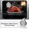 jatimdotin Oven Thermometer, Stainless Steel Oven Thermometer, Oven Thermometer, Indoor
