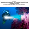 5000LM Diving Light LED Dive Flashlight 3 Lighting Modes Underwater