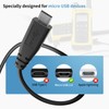 for Motorola PMPN4204AR Y-Cable Charger with Dual Micro-USB for Motorola