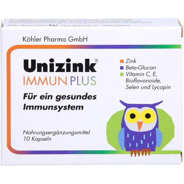 Unizink Immune Plus Capsules