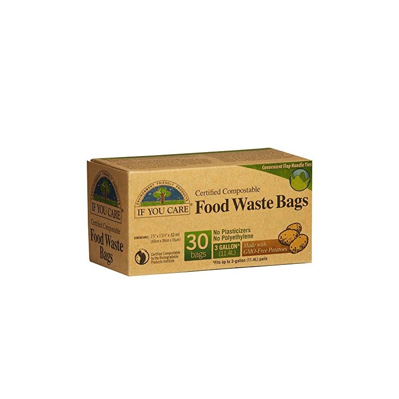 If You Care - Kitchen Caddy Bags - (Food Waste