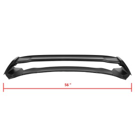 Rear Trunk Car Spoiler Wing ABS Matte Black Replacement for Toyota C-HR 2018-2021