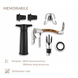 MEMORABLE tasting set for wine lovers - With wine preserves