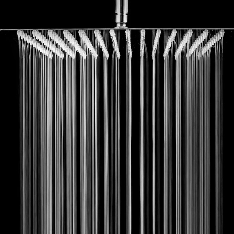 Rogers Market Regadera De Lujo Tipo Lluvia Incluido Tubo De
