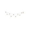 burton+BURTON 9739598 10 Light Up Stars on Garland, 107-inch Length