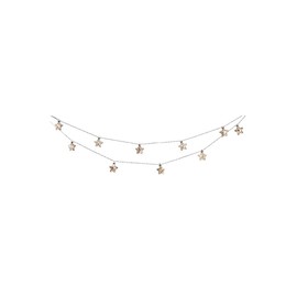 burton+BURTON 9739598 10 Light Up Stars on Garland, 107-inch Length