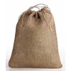 Jute/Hessian Drawstring Bags, good for storing veg, bulbs and many other uses (50cm x 60cm)***