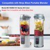 Replacement Blender Cup with Lid for Ninja Blast Portable Blender