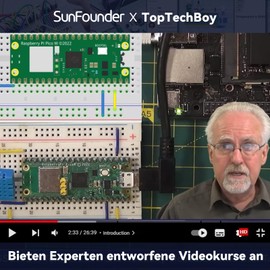 SUNFOUNDER Ultimate Starter Kit for Raspberry Pi Pico W with Online Tutorials, 454 Items, 117 Projects, Piper Make and C/C++, MicroPython (Compatible with Arduino IDE)