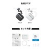 明誠 集音器 高齢者【2025年進化モデル&1台2役】Bluetooth 5.4 ワイヤレスイヤホン カナル型 AIノイズキャンセル 3段階音量調節 音声拡聴器 簡単操作