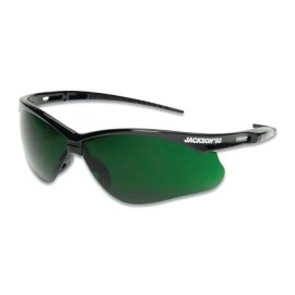 Jackson Safety SG Series Safety Glasses IR 5.0 Lens Black Frame