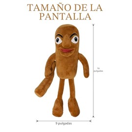 Juguete de peluche italiano, Tung Tung Tung Sahur de 16 pulgadas para regalo de fanáticos, almohada de peluche suave para decoración del dormitorio de los niños, regalo de cumpleaños y Navidad para niños y niñas (Tung)
