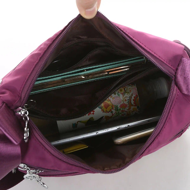 Bolso Multifuncional Impermeable Y Antirrobo Para Mujer