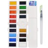 ART&GO Nomad AG42475 18 Colours Watercolour Paints, Plastic, White, Fine