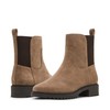 Blondo Women's Coppa Chelsea Boot, Taupe Suede, 9.5