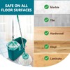 Mozzoom Microfiber Replacement Heads for Leifheit Clean Twist Disc Mop