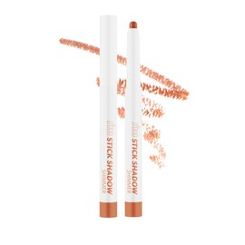 i'm meme Korean Cosmetics Eye Shadow Stick Shadow Glitter Single Color Shadow Teardrop Bag Glitter Shadow Carrying Travel Stick Shadow Shimmer (Terablic)