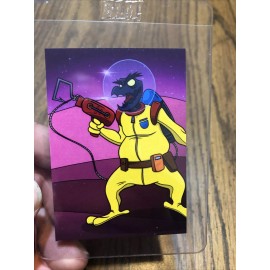 BamBox Bam Gamer Box Fan Art Trading Card   Earthworm Jim Psy-Crow Limited Relase