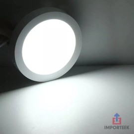 Importeek 10pz Lampara Techo Luz Led Moderna Sobreponer Empotrable 24w