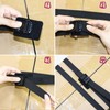 Lashing Straps with Clamping Lock and Padding Lashing Strap Set