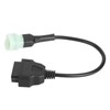 Diagnostic + 6 Pin to 16 Adapter Cable OBD2 Engine