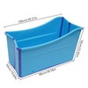 Portable Folding Bathtub, Adult Collapsible Bathtub SPA Soaking Bath Bucket