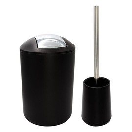 Home Access Bote de Basura y Cepillo para Baño