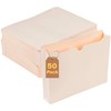 1InTheOffice Manila Expanding File Jacket, 2", Letter, "50 Pack" (2