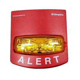 Simplex 4906-9108 - Multi Candela Strobe with Amber Lens