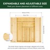 JOYOJ Bamboo Kitchen Drawer Organizer for Utensils Holder, Cutlery Tray