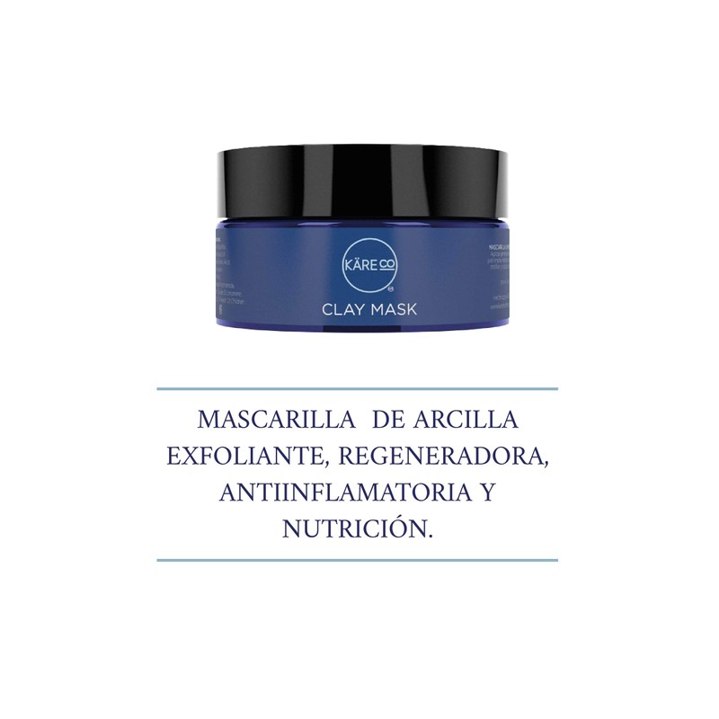 Käre Co Pure Clay Mask- Mascarilla de Arcilla Limpiadora Profunda